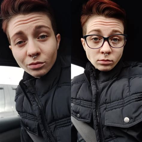 Thoughts On Glasses Vs No Glasses R Androgynoushotties
