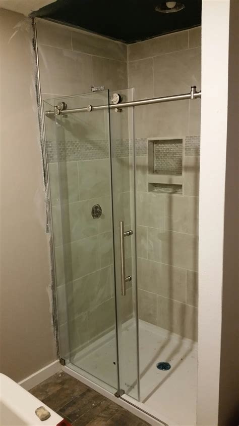 sliding glass shower door installation services hedgehog home