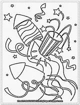Coloring Pages Years Eve Year Printable Kids Colouring Print Adult Color Printables Getcolorings Visit July Fireworks Activities Related Post sketch template