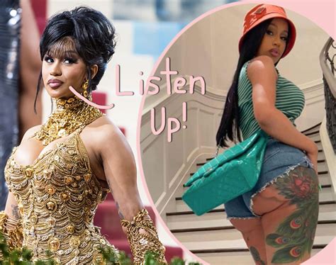 cardi b warns fans about plastic surgery after removing her butt