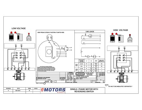 drum reversing switch wiring diagrams emotors direct