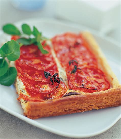 Roasted Tomato And Goats Cheese Tart With Thyme Recipes Delia Online Recipe Cart