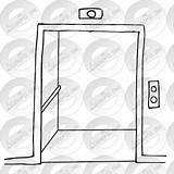 Elevator Outline Watermark Register Remove Login sketch template