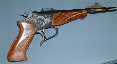 thompson center arms contender pistol  cal early model  reserve