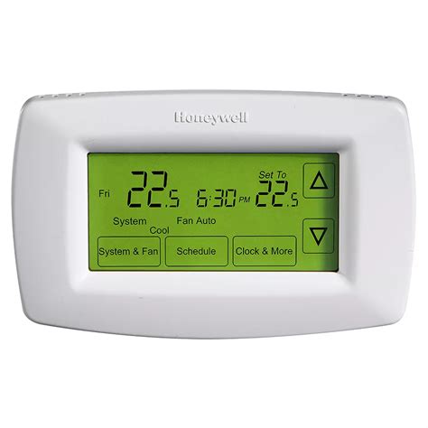 honeywell  day programmable touchscreen thermostat  home depot canada