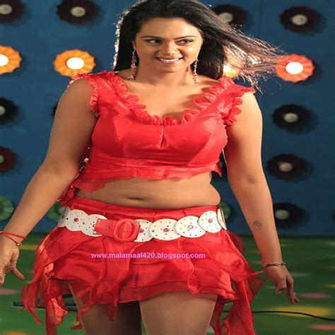 Nesha Jawani Ki Abinayasri In Hot Tight Red Blouse Hot