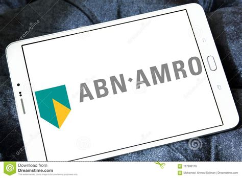 abn amro bank logo editorial photo image  services