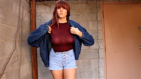 autumn brianne nipples in see through shirt 5 pics sexy youtubers