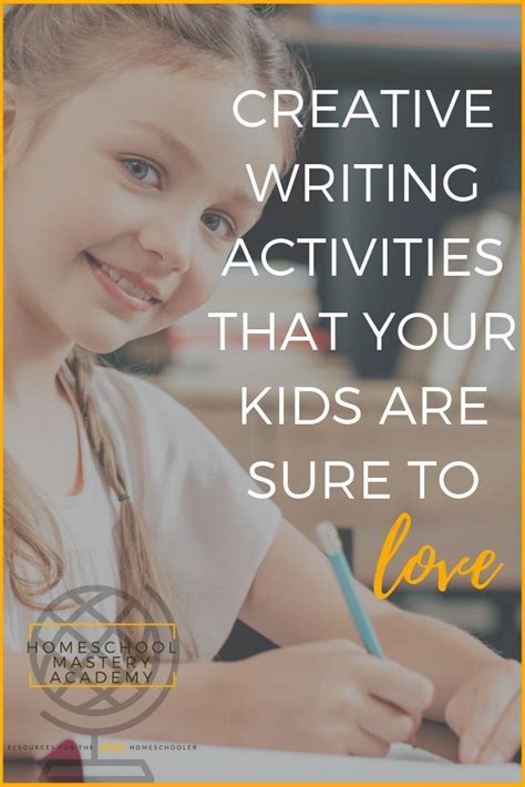 creative writing activities   kids    love creative