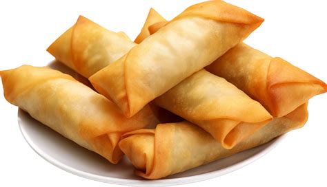 spring roll png  ai generated  png