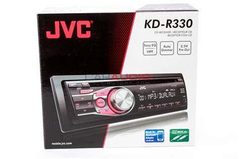 jvc kd  single din cdamfmaux car stereo media receiver  remote ebay