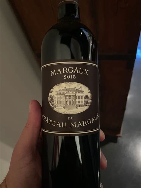 2015 Château Margaux Margaux Du Château Margaux 3rd Wine France