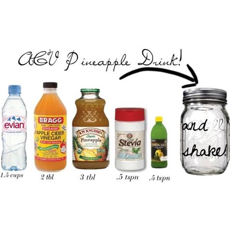 Recipe To Drink Apple Cider Vinegar