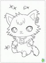 Coloring Jewelpet Dinokids Pages sketch template