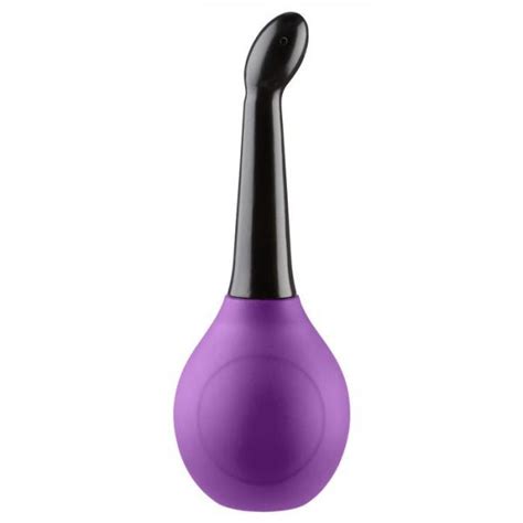 cloud 9 fresh deluxe anal soft tip enema douche ez squeeze bulb on
