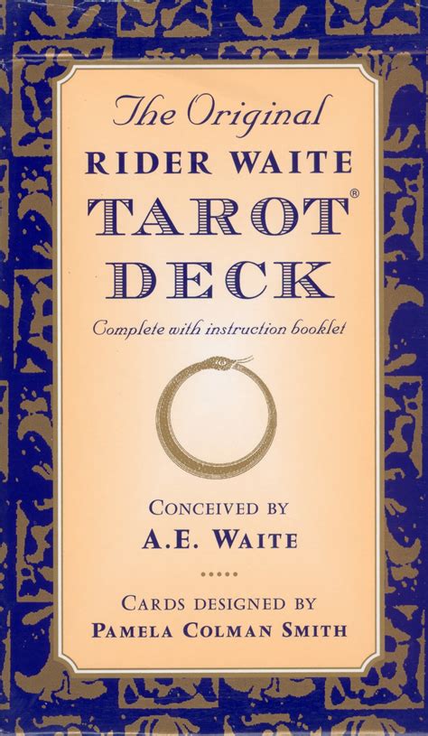 original rider waite tarot deck  ae waite penguin books