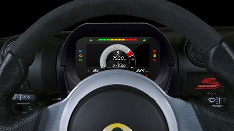 lotus launches track oriented digital dashboard  elise  exige evo