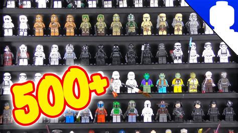huge lego star wars minifigure collection update youtube
