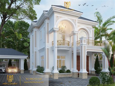 home design exterior design neo classical style villa ml villa   men luxury