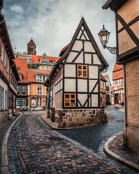 quedlinburg germany places  travel places   street photo