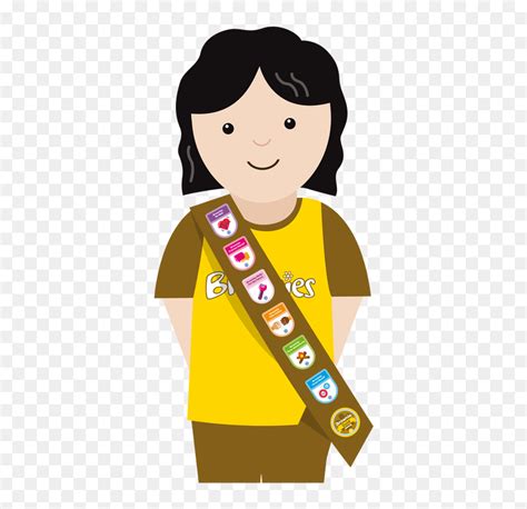 girlguiding brownies clipart brownie guide clipart hd png  vhv