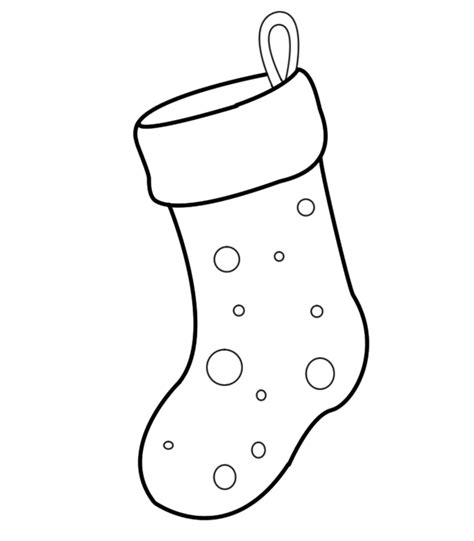christmas stocking art clipart