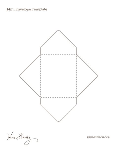 mini envelope template printable sarica studio mini envelope