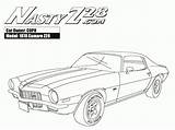 Camaro Coloring Pages Car Muscle Chevy Chevrolet 1969 Cars Classic Z28 Drawing Truck American Lowrider Letscolorit Book Drawings Printable Para sketch template