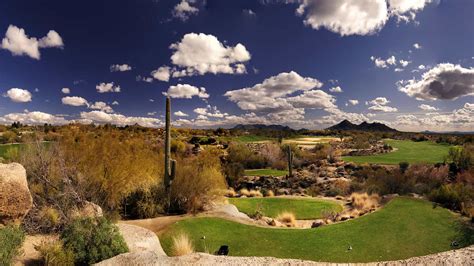 summertime golf  arizona  boulders resort spa
