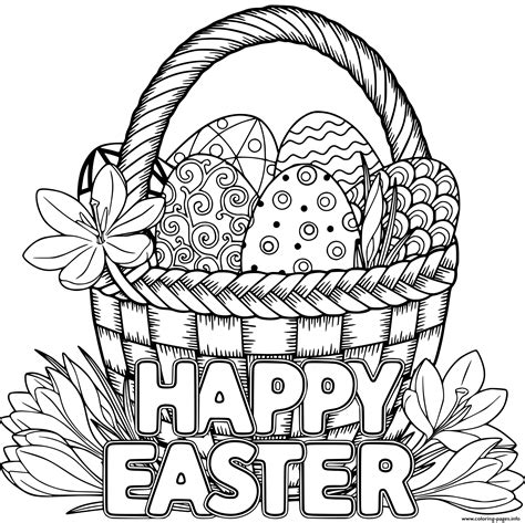 easter adult coloring  number coloring pages