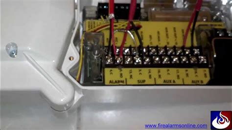 system sensor convention  wire duct smoke detector  wiring instructions youtube