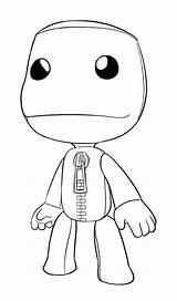 Planet Coloring Little Big Pages Sackboy Categories Days Last Top sketch template