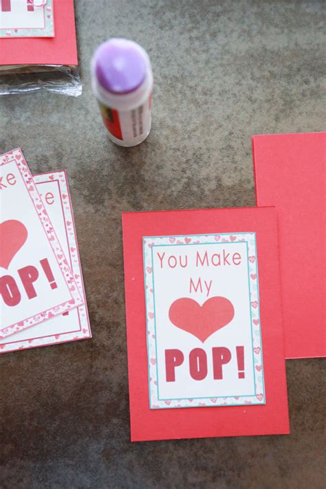 heart pop valentines printable simply  mommy