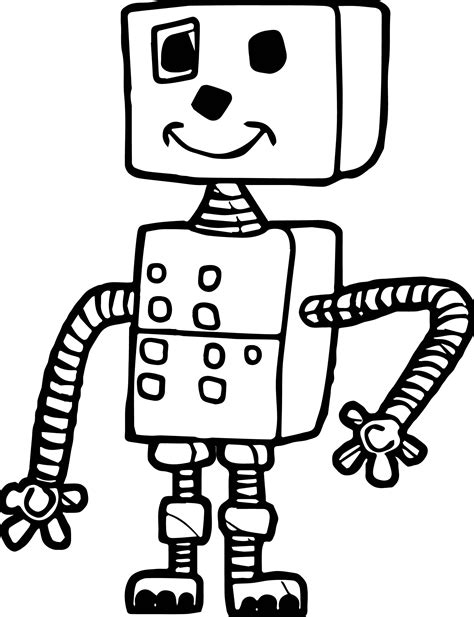 cute robot colouring pages latest drawer