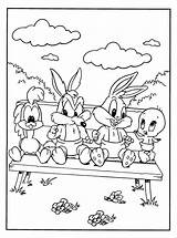 Looney Tunes Coloring Pages Coloringpages1001 Animated sketch template