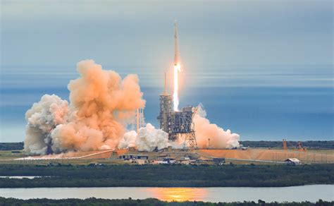 spectacular spacex space station launch  st stage landing photovideo gallery universe today