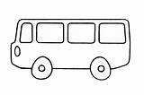 Bus Coloring Transportation Coloriage Autobus Pages Kb sketch template