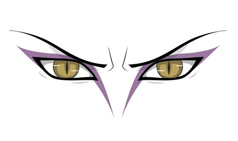 illustration vector graphic  orochimaru eyes  naruto