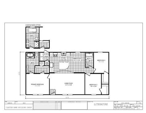 oakwood mobile home floor plan house design ideas