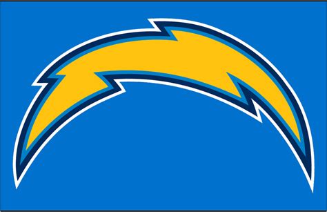 los angeles chargers primary dark logo national football league nfl chris creamers sports