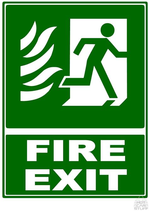 fire safety signs symbols clipart