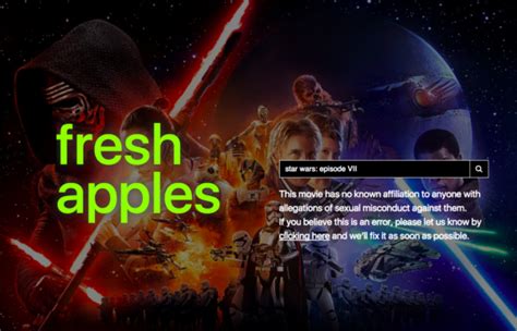 Online Database Rotten Apples Tracks Movies Tv Shows With