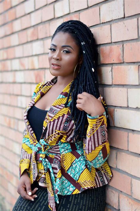 Actress Kisa Gbekle Rocks African Prints In New Photos And She S