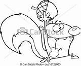 Squirrel Scoiattolo Matto Vettore Mascot Illustrazioni sketch template
