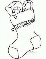 Stocking Christmas Coloring Pages Stockings Template Printable Blank Sheets Kids Book Holidays Patterns Stencils Printables Print Decorations Pattern Gif Choose sketch template