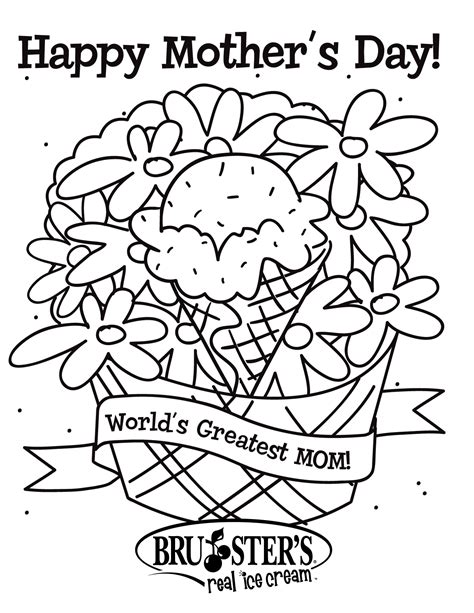coloring pages  mother day