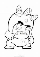 Fuse Oddbods Angry Coloring Pages Xcolorings 42k 592px Resolution Info Type  Size Jpeg sketch template