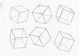 Drawing Perspective Cube Cubes Basic Draw Reference Drawings Exercises Boxes Google Sketching sketch template
