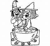 Coloring Halloween Potion Witch Pages Witches Brew Print Template Coloringcrew Book Sheets Printable Kids sketch template