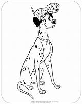 Pongo Dalmatians Freckles Disneyclips sketch template